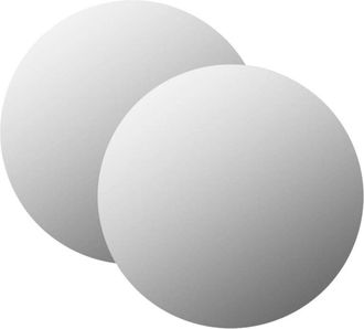 vidaXL Espejos De Pared Redondos 2 Unidades Vidrio 70 Cm Vidaxl