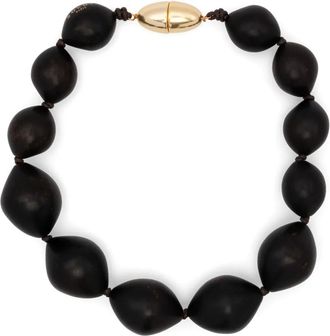 SOEUR Zamia necklace - Brown