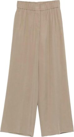 PESERICO Pantaloni a gamba ampia - Verde