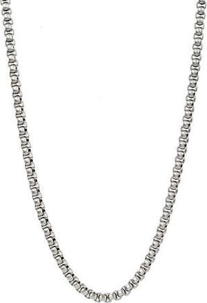 Ed Hardy Mens Box Chain Necklace in Silver at Nordstrom Rack