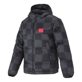 Nike Mens Nike Lebron Grid Basketball Sports Stay Warm Hooded Down Jacket Black DA6718-010