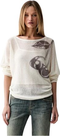 Miss Sixty Donna, Maglie, Beige, XS, new