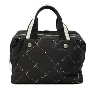 Chanel Pre-owned Vintage Nylon Handbag - Dames - Pre-owned - Zwart - Maat: ONE Size Nylon