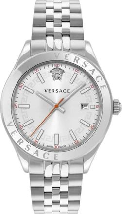Versace Hellenyium Horloge - Heren - Horloges - Grijs - ONE Size - Accessoires