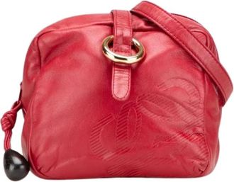 Loewe Pre-owned Cross Body Bags, female, Red, Size: ONE SIZE Pre-owned Crossbody Bag