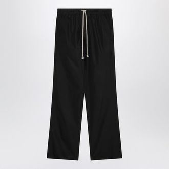 Rick Owens Black Drawstring Trousers