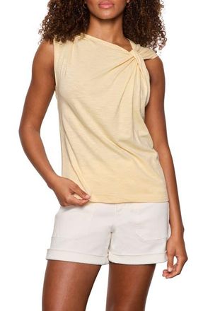 Sanctuary So Twisted Asymmetric Top in Banana Yellow at Nordstrom, Size Xx-Large P