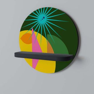 OEM Estante Redondo Radiant Ray Negro