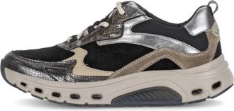 Gabor Rollingsoft Sneaker - Dames - Sneakers - Veelkleurig - 39 1/2 EU - Leer - Schoenen