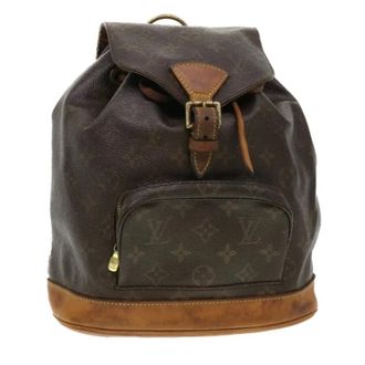 Louis Vuitton Pre-owned Backpacks, female, Brown, Size: ONE SIZE Pre-owned Canvas Backpack