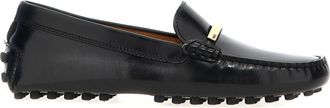 Tod's Black Gommino Slip On Loafers