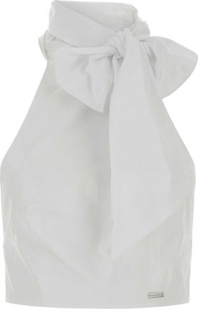 Dsquared2 White Poplin Top