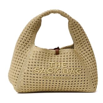 Marc Jacobs The Sack Bag Crochet Mini Tote - female - Marc Jacobs - Handbags - Beige - ONE SIZE - Bags