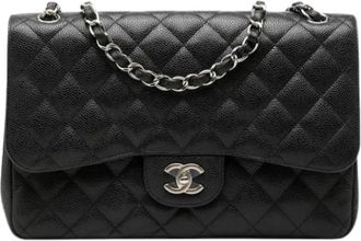 Chanel Pre-owned Shoulder Bag - Dames - Pre-owned - Zwart - Maat: ONE Size Leer