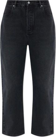 STUDIO NICHOLSON Dames, Jeans, Zwart, Maat: 3XS Katoen