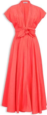 Alaia Mujer, Vestidos, Rojo, Talla: L