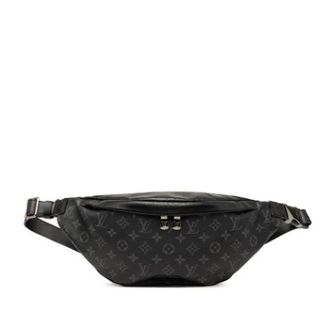 Louis Vuitton Pre-owned Monogram Eclipse Belt Bag - Dames - Pre-owned - Zwart - Maat: ONE Size