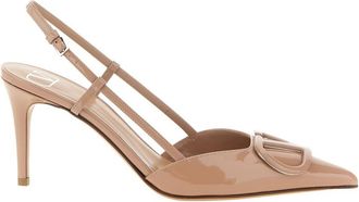 Valentino Garavani Pink VLogo Signature Pumps