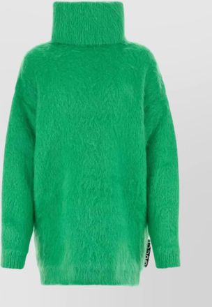 Gucci turtleneck mohair blend dress