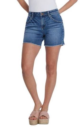 HINT OF BLU Cutoff Denim Shorts in Shoreline Blue at Nordstrom Rack, Size 29