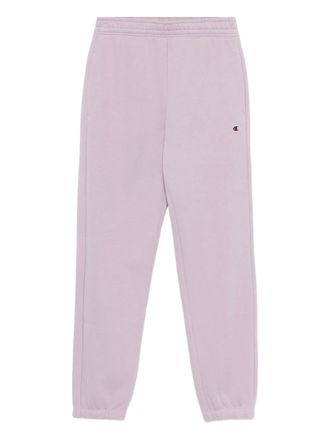 Champion logo-embroidered track pants - women - Elastane/Polyester/Cotton - S - Pink