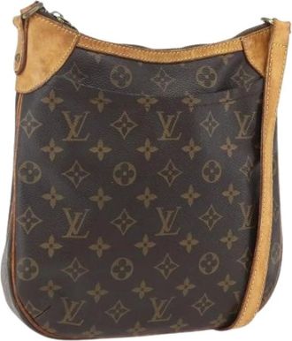 Louis Vuitton Pre-owned Cross Body Bags, female, Brown, Size: ONE SIZE Pre-owned Leather Cross Body Bag