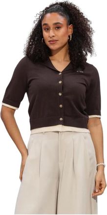 Co'Couture Dames, Blouses & Shirts, Bruin, Maat: XS