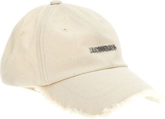 Jacquemus Unisex White Cotton Cap (baseball Hat)