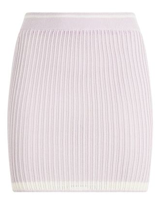 Philipp Plein Knitted Mini Skirt