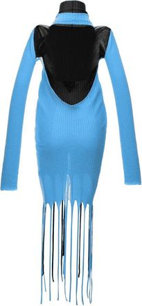 Bottega Veneta Womens Blue Cotton Casual Dress