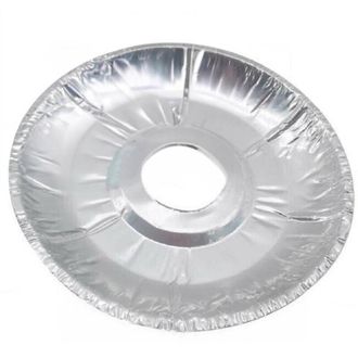 Trade Shop Trade Shop - Set 60 Pezzi Proteggi Fornelli Fornello Da Sporco Grasso Alluminio Rotondi