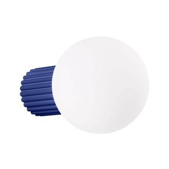 Wonderlamp Aplique de pared de aluminio azul g9