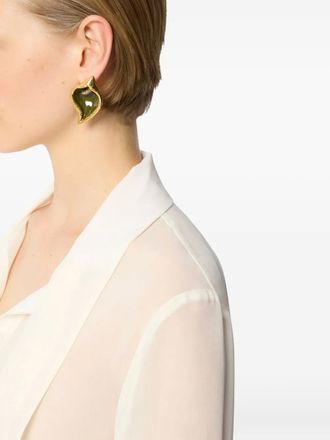 Nina Ricci Calla Flower oorclips - Goud