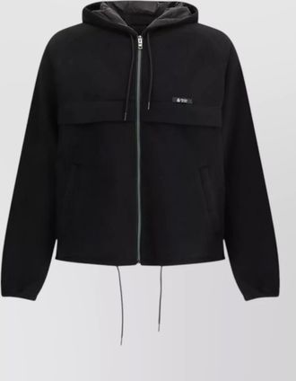 Prada polyester hooded jacket