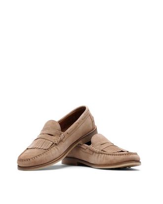 Naked Wolfe Ravello Leather Loafer in Sughero at Nordstrom, Size 10.5