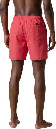 A|X Armani Exchange Quick-Drying Polyester Swim Shorts - Orange