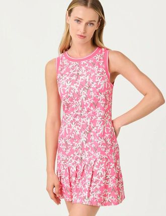 Lilly Pulitzer Caleta Upf 50+ Active Dress In Confetti Pink