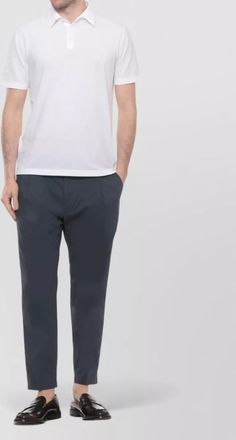 Dondup straight cropped trousers