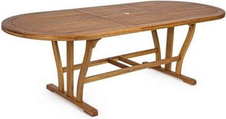 BIZZOTTO Bizzotto - Tavolo Ovale Allungabile in legno 180-240X100 - noemi