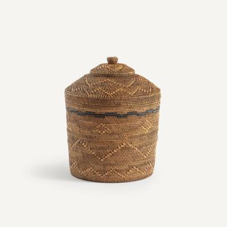 AM.PM Mand &Oslash;40 x H50 cm bamboe en gevlochten rotan, Brazil