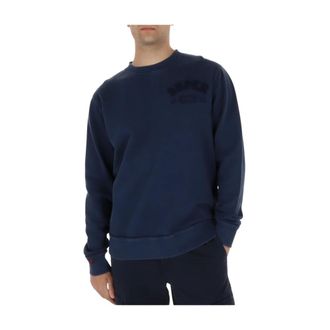 Superdry Hombre, Sudaderas, Azul, Talla: S