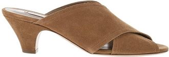 Casadei Brown Suede Heels