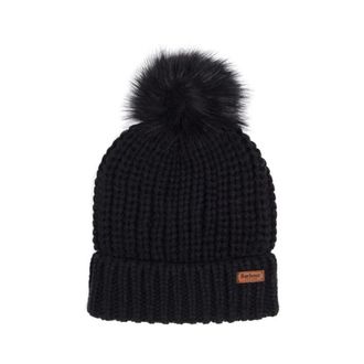 Barbour Katoenen hoed en sjaal set - Dames - Hoeden - Zwart - ONE Size - Katoen - Accessoires