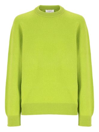 Laneus crew-neck knit - men - Wool/Cashmere - S - Green