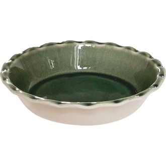 Emile Henry 175th Anniversary Pie Dish in Green/ivory at Nordstrom