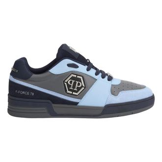 Philipp Plein unisex, Schoenen, Blauw, Maat: 44 EU Leer