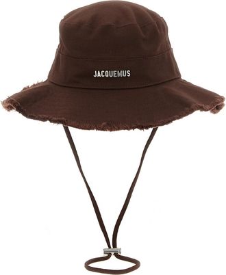 Jacquemus Brown Le Bob Artichaut Bucket Hat
