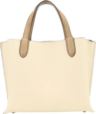 Coach Pre-owned Willow 2way bag - Dames - Vintage Shopper - Beige - ONE Size - Leer - Vintage