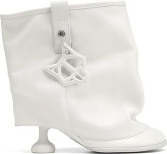 Naked Wolfe Bam Boots in White at Nordstrom, Size 38