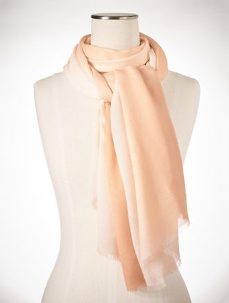 Talbots Spring Ombr&eacute; Scarf - Island Sand - 001 Talbots